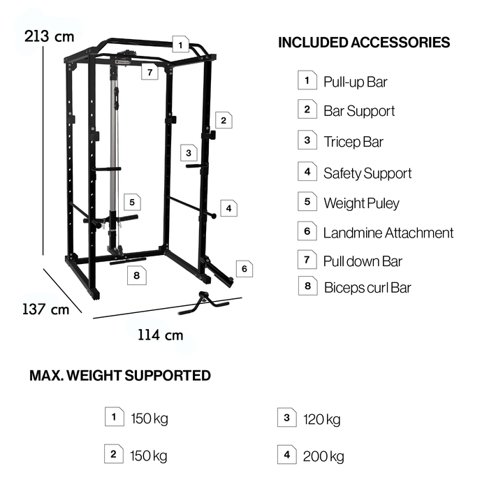 Power Rack Squat / Cage de musculation