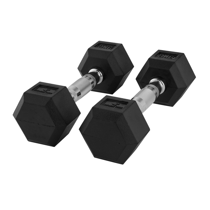 Mancuernas Hexagonales 1-9 Kg / Set 2 unidades