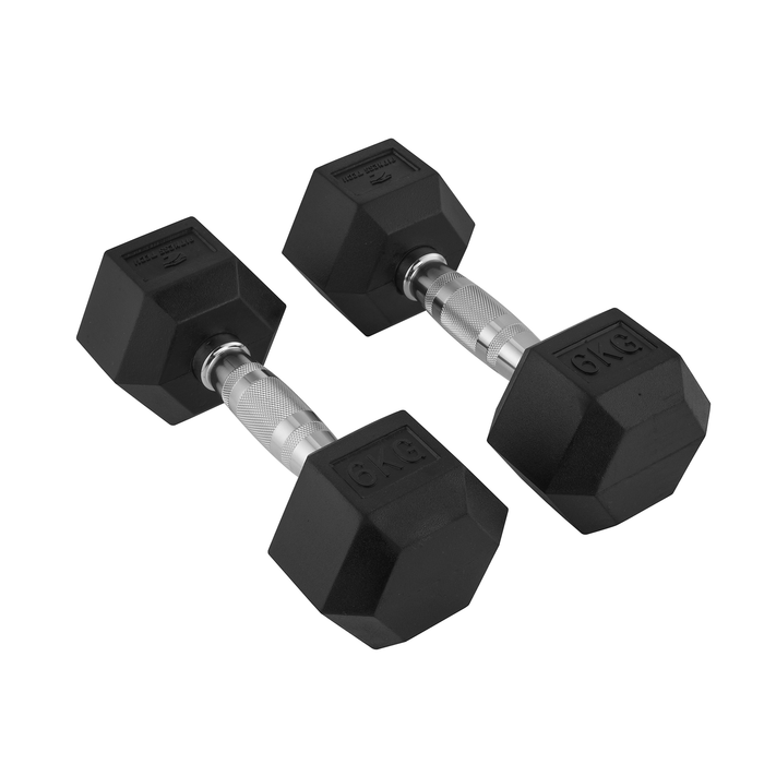 Mancuernas Hexagonales 1-9 Kg / Set 2 unidades