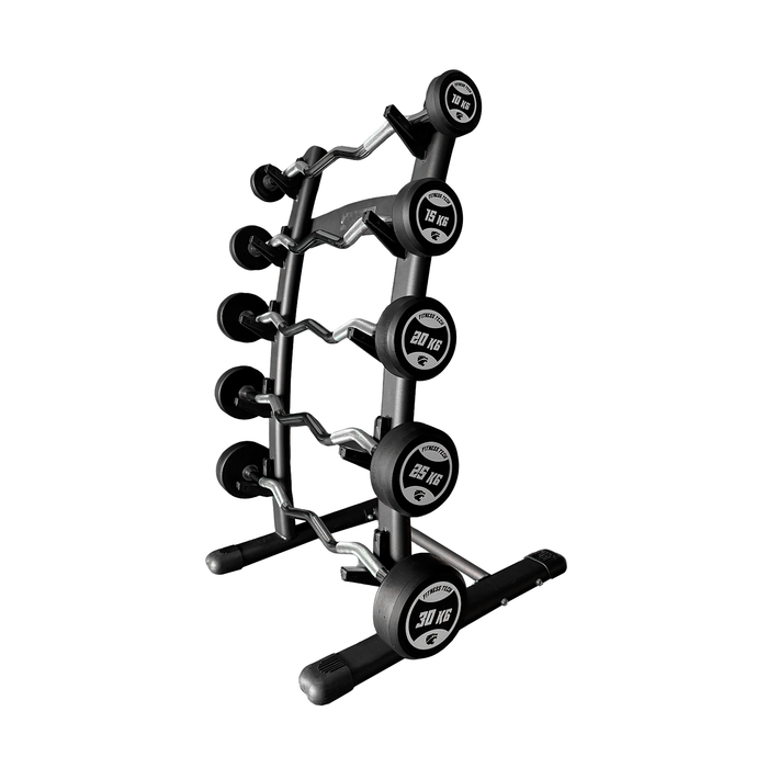 Set de barres montées courbes avec rack | De 10 à 30 kg