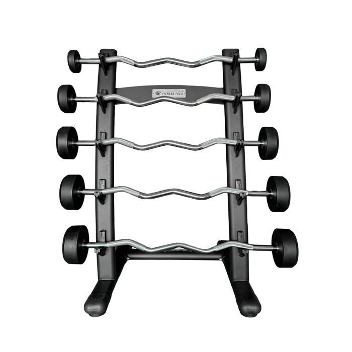 Set de barres montées courbes avec rack | De 10 à 30 kg