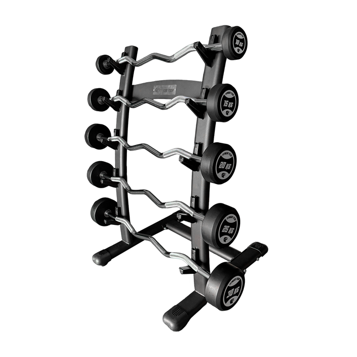 Set de barres montées courbes avec rack | De 10 à 30 kg